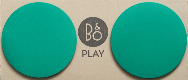 Paar Lautsprecherblenden Beosound 8 grün